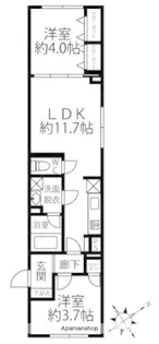 クリオラモード水天宮前【2階】の間取り