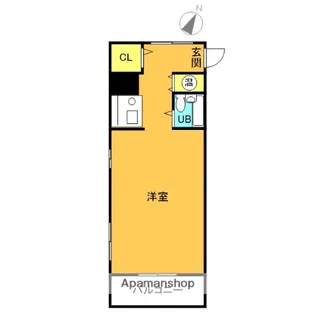 エスパース田町アネックス【6階】の間取り