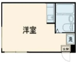 クロノス北烏山【1階】の間取り