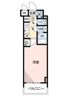 ガーラ神田岩本町【2階】の間取り