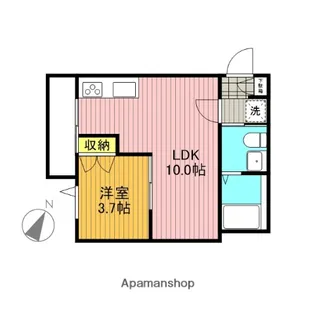 VILLA MALAIKA【2階】の間取り