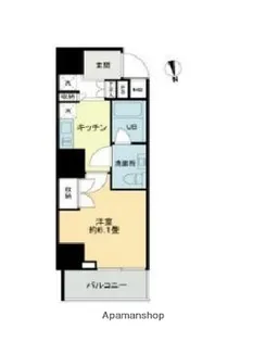 VIOR文京関口【6階】の間取り