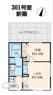 ザ・レジデンス駒沢大学【3階】の間取り