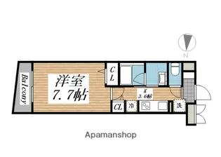 クリオ ラモード学芸大学Ⅱ【3階】の間取り