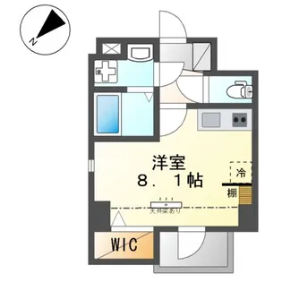 ポルト洗足池【5階】の間取り