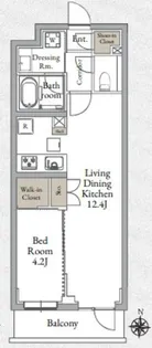 LIVECASA千鳥町【1階】の間取り