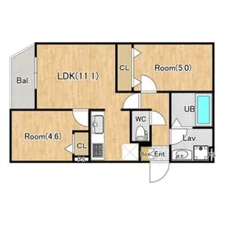 (仮称)ジーグランデ西大井【0301号室】の間取り