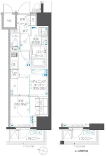ZOOM本郷【7階】の間取り