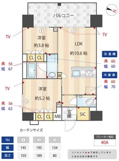 ZOOM本郷【12階】の間取り