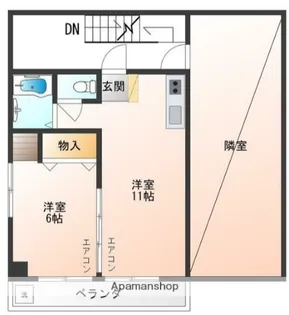 ソレイユ荻窪Ⅰ【3階】の間取り