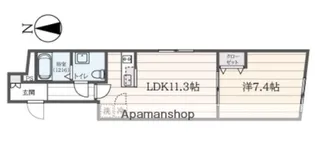 A LATO 西大井【2階】の間取り