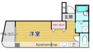 三ノ輪アムフラットⅡ【7階】の間取り