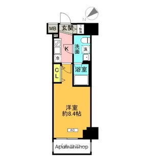 スプレスター大森山王【8階】の間取り