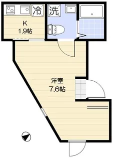 アライズ【2階】の間取り