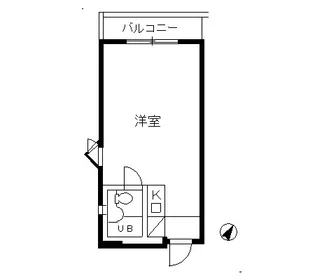 パーク・ノヴァ渋谷【305号室】の間取り