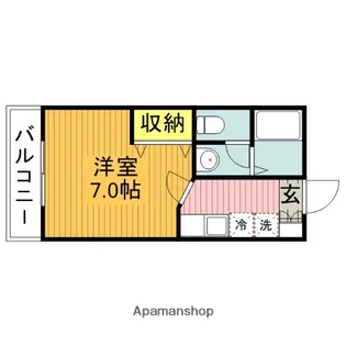 ヘスティア【2階】の間取り