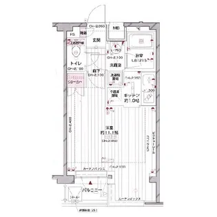 東京都港区西麻布4丁目【マンション】の間取り