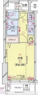 菱和パレス田園調布東【5階】の間取り