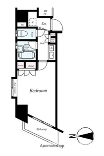 メインステージ蒲田【7階】の間取り