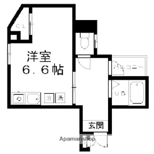 東京都大田区仲六郷3丁目【マンション】の間取り