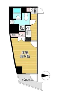 ブライズ大森東DUE【7階】の間取り