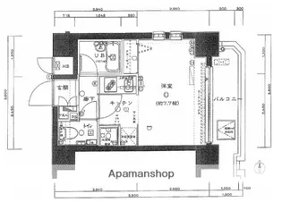 アデッソ大森【10階】の間取り
