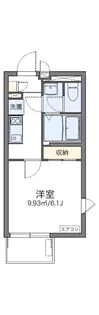 レオネクストファーストワイズ【3階】の間取り