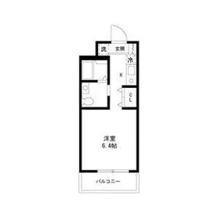 ドゥシェルII【1階】の間取り