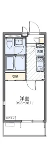 レオネクストシルクパレス【2階】の間取り