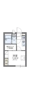 レオパレスプルミエ【2階】の間取り