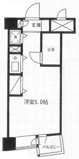 プライムアーバン大井町Ⅱ【5階】の間取り