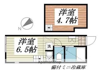 G.Aヒルズ小田2丁目 A棟【2階】の間取り