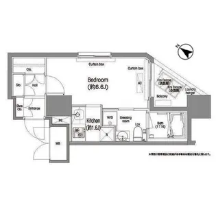 コンフォリア西蒲田【9階】の間取り