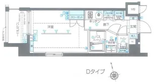 ZOOM品川南【3階】の間取り