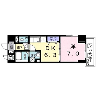 サンティーニ【6階】の間取り