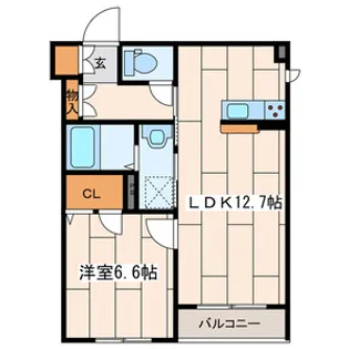 MAISON ARMOISE(メゾンアルモアーズ)【2階】の間取り