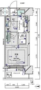 メインステージ川崎クロシアⅡ【10階】の間取り