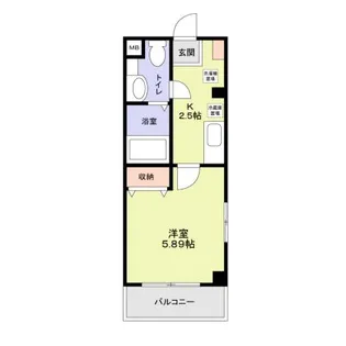 POD CREST I【2階】の間取り