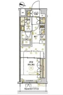 ドムス・スタイル武蔵小山【3階】の間取り
