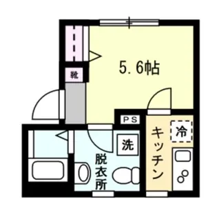 ダイヤモンドテラス鶴見小野【1階】の間取り