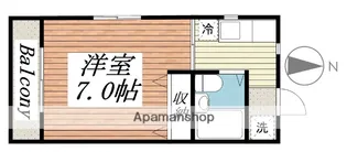 パークハウス36【2階】の間取り