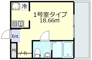 アムール川崎【3階】の間取り