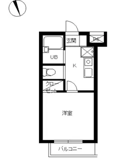 スカイコート麻布【303号室号室】の間取り