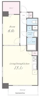 アビティ南大井Ⅱ【2階】の間取り