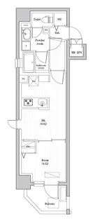 神宮北参道レジデンス【7階】の間取り