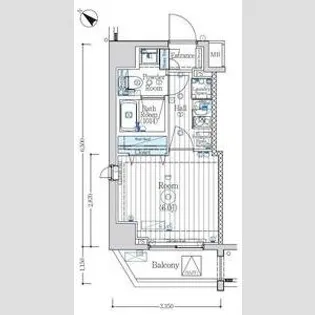 MAXIV横浜鶴見【5階】の間取り