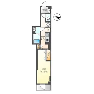 パストラルハウス【1階】の間取り