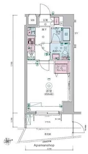 リヴシティ大森西【1階】の間取り