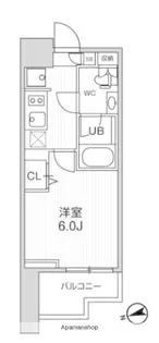 ALTERNA南大井【5階】の間取り