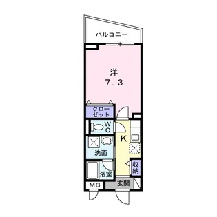 クレメントリバー【2階】の間取り
